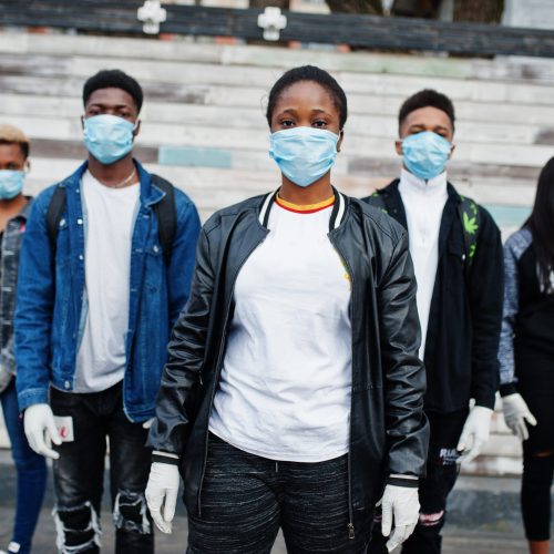 Poem: Mask On by Crisan Evans